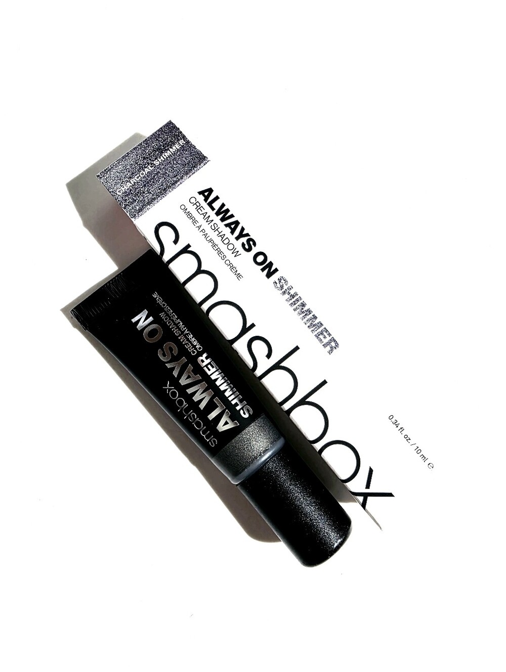 Smashbox Always On Shimmer Cream Shadow Charcoal Shimmer New LE